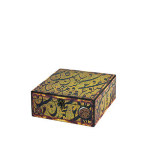 جعبه دکوپاژ(طرح نستعلیق) کد L104