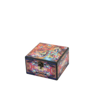 جعبه دکوپاژ(طرح بانوی اساطیری رنگین فانتزی) کد M98