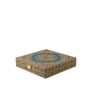 جعبه ترمه (طرح لاجورد شاهانه) کد T04-BLUE
