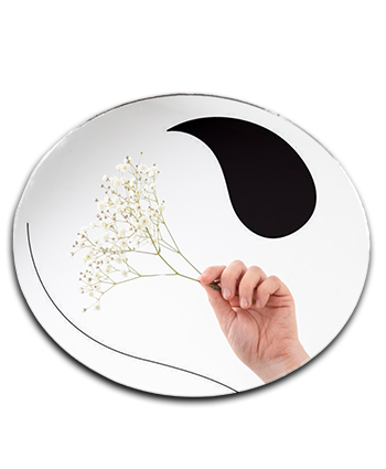 چاپ فلتبد روی شیشه و آینه