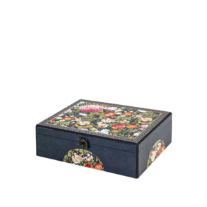جعبه دکوپاژ(طرح گل مرغی) کد B110