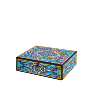 جعبه دکوپاژ(طرح میناکاری سنتی ایرانی) کد B68